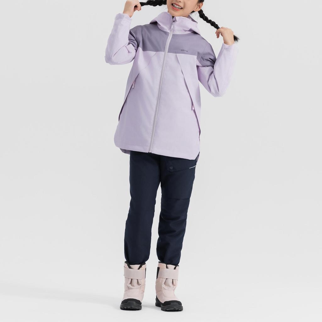 DECATHLON SH500 QUECHUA 3-in-1 Warm, Windproof Waterproof Jacket Set of 2 for teenagers
