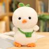 25cm Creative Small Yellow Chicken Stuffed Animal Plush Toy Cute Backpack Chick Plush Doll Boy Girl Birthday Gifts Room Decor