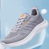 Walking shoes men's and women's breathable mesh shoes women's casual shoes middle-aged elderly soft-soled non-slip lightweight sports shoes