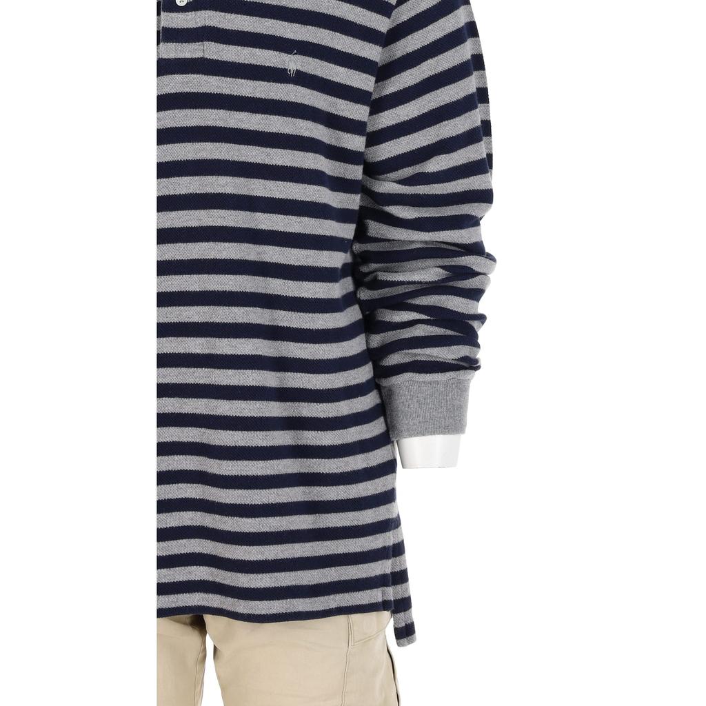 Seconde vie - Polo manches longues Homme Gris - Excellent état