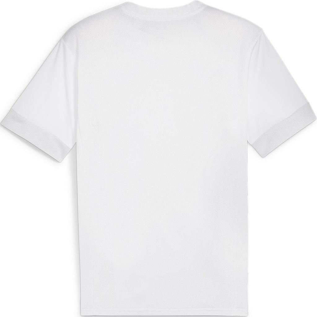 Puma Logo Regular Sleeve Round Neck Pullover Short Sleeve T-Shirt Men T-Shirts White 705747-04