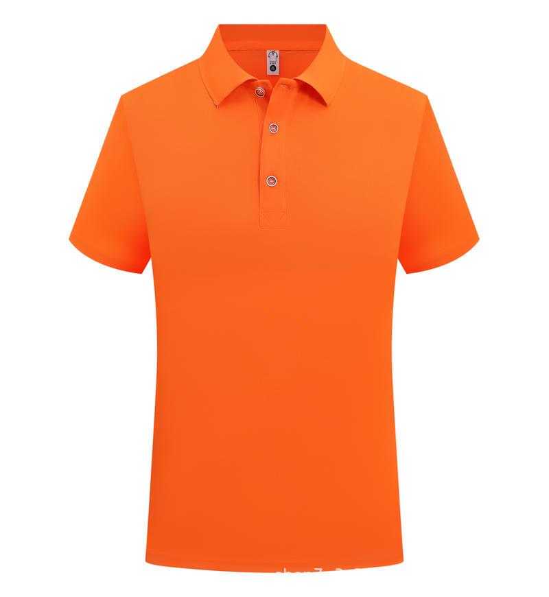 Custom Polo Shirts with Logo Print – Solid Color, Breathable, Short Sleeve Work Uniforms