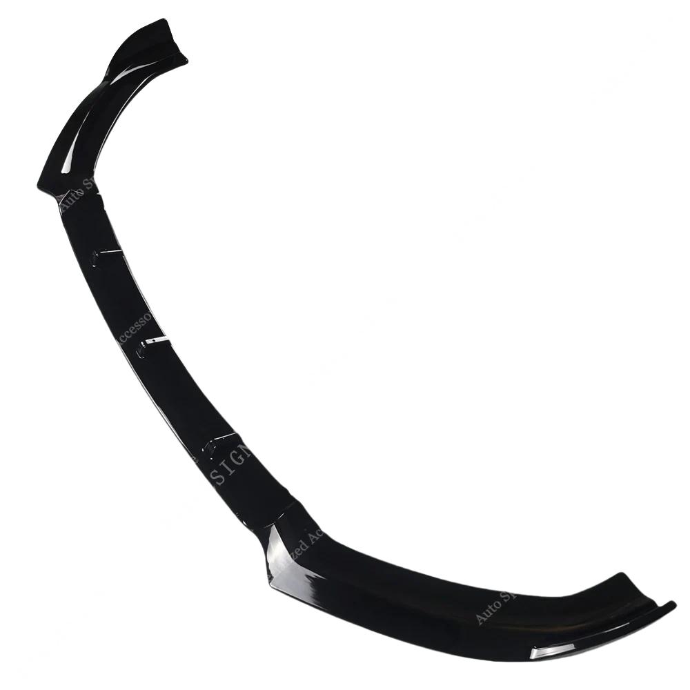 Front Bumper Lip Spoiler Splitter Diffuser for Seat Leon MK4 / Leon 4 KL S/S S/C S/T Cupra 2021-2024 Body Kit Accessories Tuning