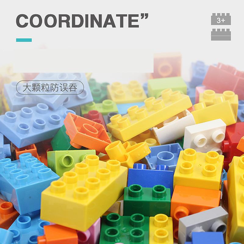 500g DIY MOC Farbe Zufällig Zusammenbau Große Bausteine Lose Grundbausteine Klassische Modellbausteine Kreative Sets Pädagogisches Babyspielzeug