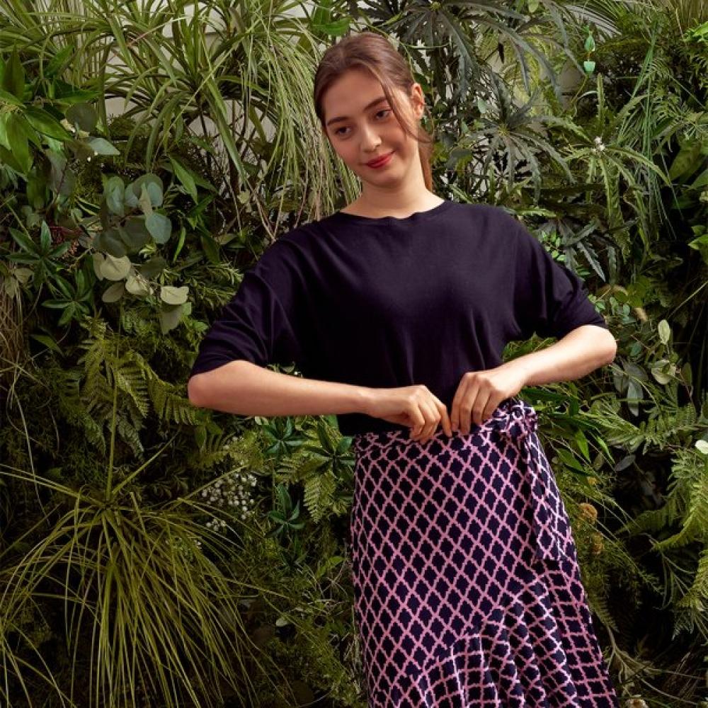 Lipbbam Vivienne Frill Wrap Skirt Ldm57bd01