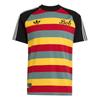 Originals X Bob Marley Striped Slim Fit Crew Neck Short Sleeve T-Shirt Men Tops JY5212