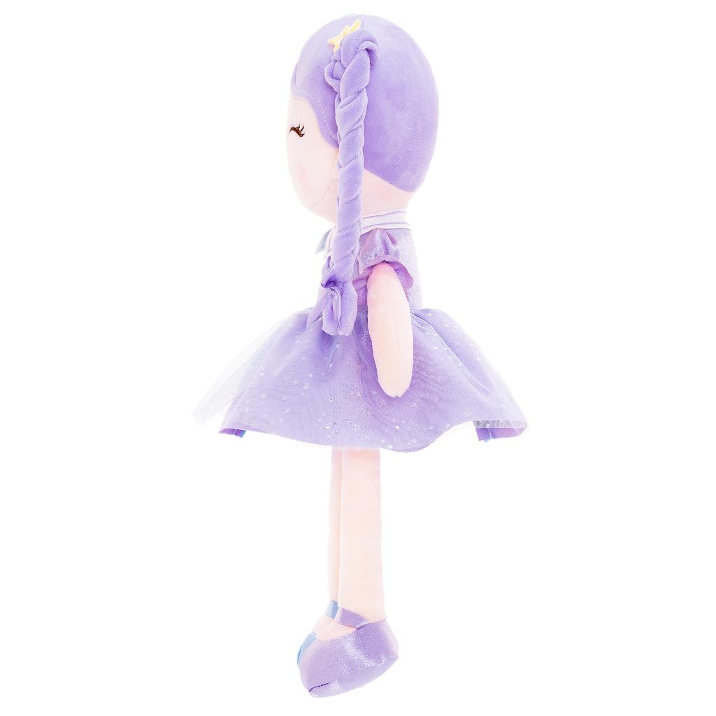 16 Inches Baby Girl Gifts Plush Doll Gemin Constellation Doll In Blue Purple Skirt with Gift Box Birthday Gifts
