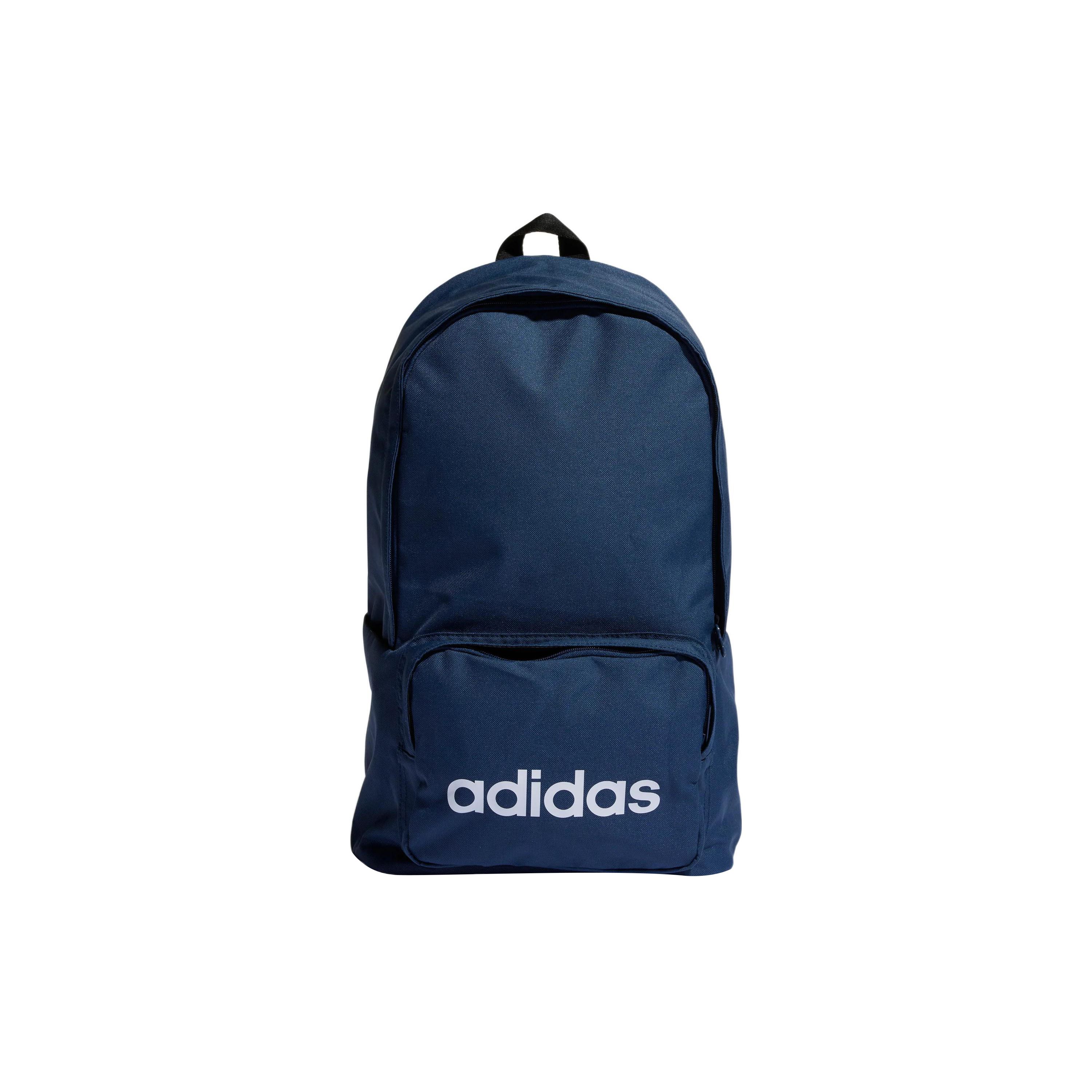 

Adidas Neo Large Capacity Logo Polyester Backpack Unisex Backpack Navy White Black HM6718 Navy Blue/White/Black
