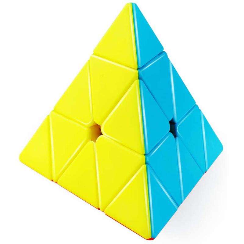 Plastic S2 Pyramid Speed ​​Cube 3x3x3 Triunghi Cub Puzzle Cub Magic Jucărie Puzzle