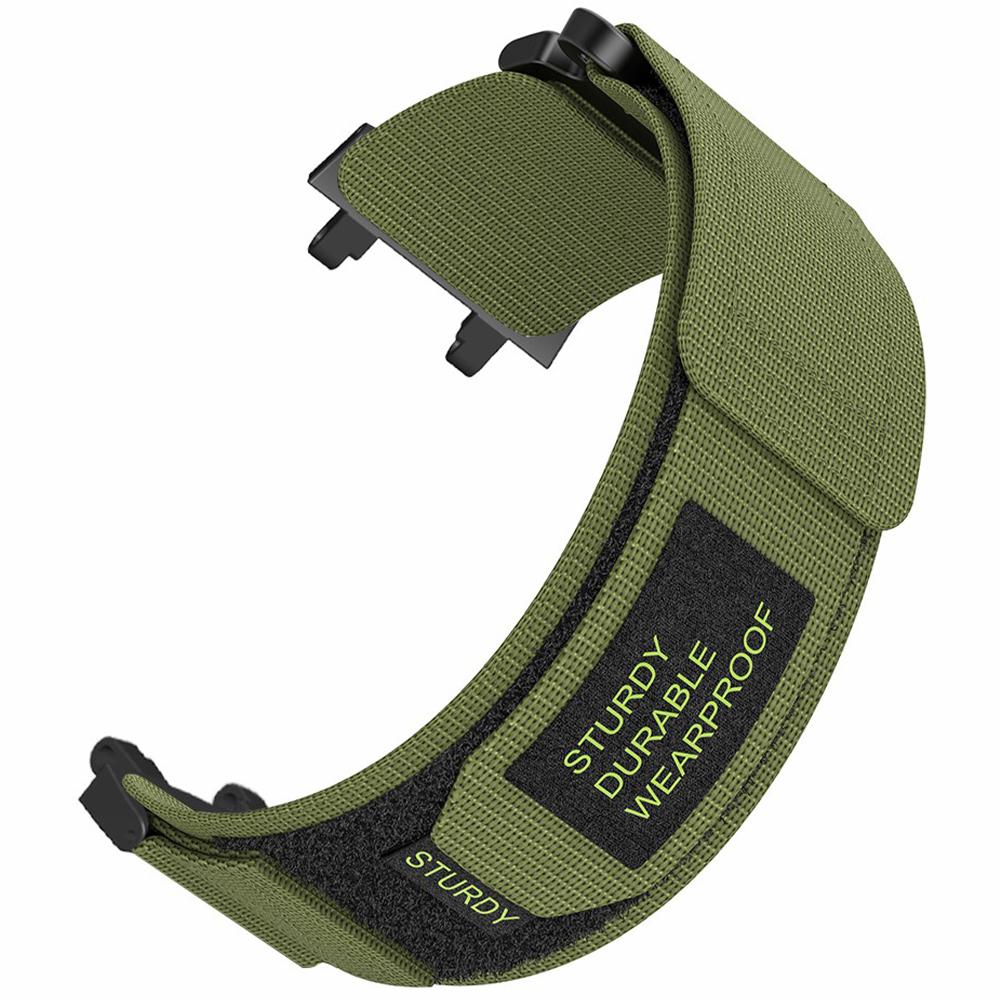 For Huami Amazfit Active Edge (A2212) Sports Smartwatch Strap Magic Tape Design Nylon Band