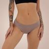 Culotte menstruelle sans coutures Weekiss XL Beige, Coton Bio, Protection Fiable