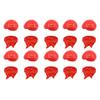 MOC  Military Building Blocks Accessories Figure Soldier Ninja Helmet Toy Hat Mini Brick Scarf Mask Knee Pads Gift Toys X027