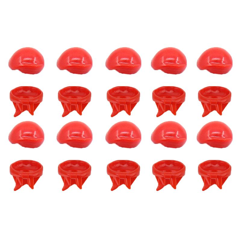 MOC Military Building Blocks Accessories Figure Soldier Ninja Helmet Toy Hat Mini Brick Scarf Mask Knee Pads Gift Toys X027