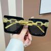 Fashion Cute Big Frame Y2K Style Women's Sunglasses Summer Party Beach Glasses
