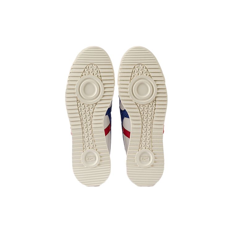 ONITSUKA TIGER Mexico 66 Sports Komfortable Lavsko Livsstilssko Unisex sneaker Hvit Blå Rød 1183B889-100