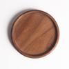 4Pcs Wood Coaster for Drink Table Protective Wooden Round Pad for Coffee Table Cup Coaster Mats Home Decorations