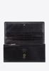 Wittchen Women's Leather Wallet With Coat Of Arms Horizontal Black Natural Leather