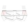 Klarer Gamepad-Ständer Halter Rack Stabile Basis Klarer Schreibtisch-Organizer Halter Ständer für P4/P5/XB