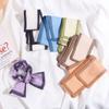 Headband Wraps Stripe Neckerchief Silk Scarf Printed Scarf Korean Style Scarves Small Long Scarf