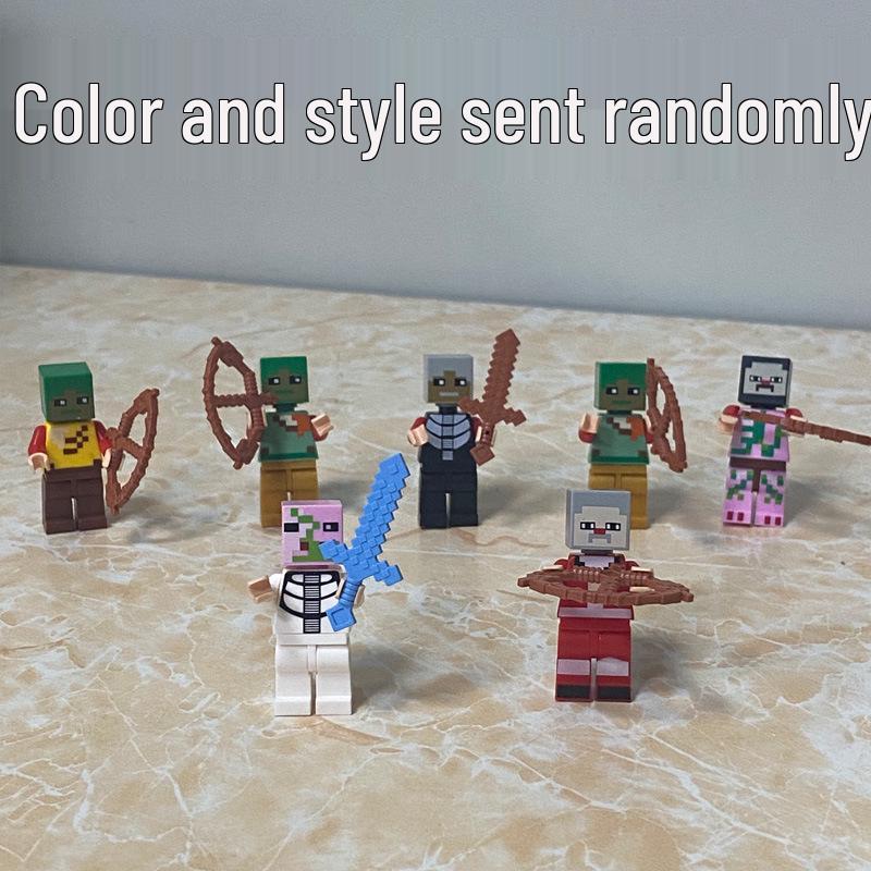 Minecraft 3D Magnetische Bausteine - Veränderbares Lernspielzeug für Kinder, Perfektes Geschenk zum Kindertag