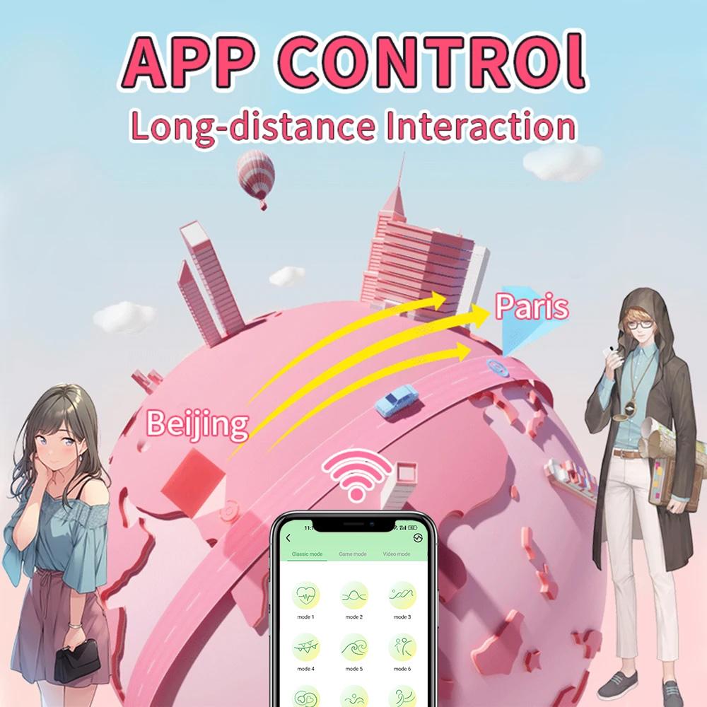 Adults 18 Clit Clitoris Stimulator Vibrators Powerful Dildo Sex Toys Vibrator for Women Female Wearable Dual Use Dildos Goods