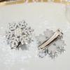 1-50pcs Sweet Metal Sparkling Diamond Snowflake Hairclips Women Side Bangs Clip Light Luxury Hair Clip High-end Hair Accessories