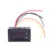 1 Set 100V 10A 50A 100A Voltage Current Meter Tester Digital Voltmeter Ammeter 0.28In Dual Led Display Panel With Connect Wires