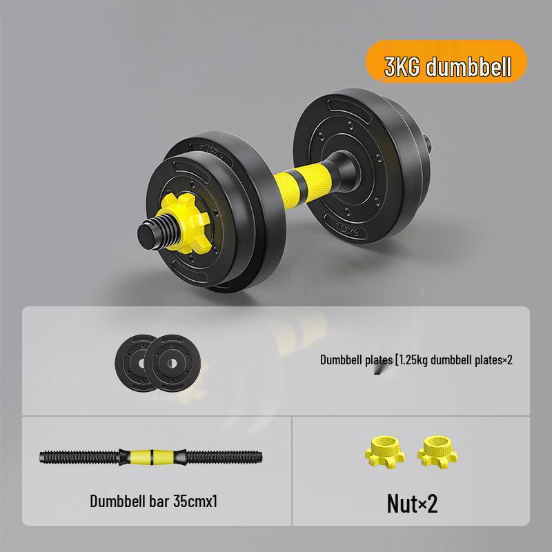 Verstellbares Hantelset für Männer - Fitnessgeräte für Anfänger für zu Hause