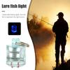 LED Nattfiskelampa Mini Undervattensfiskattraktionslampa Färgstark Fiskedragslampa Lyser Fiskattraktionslampa Bete