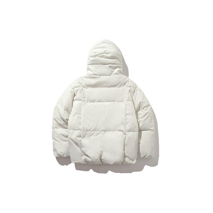 Li Ning Down Jackets Women's Frost White Hooded Moderate Other AYMP082-4