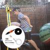 Multicolors Evening LED Trampoline Lighting And Water Spray Hose with Colorful LED Lamp Suitable For Backyard Activities