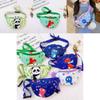 Adorable Cartoon Children's Backpack Stylish Korean Design Fashionable Unisex Waist Bag
