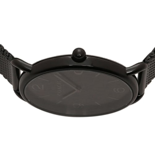 Coach Elliott Quartz Watch, Black, Men's, COACH 14602651