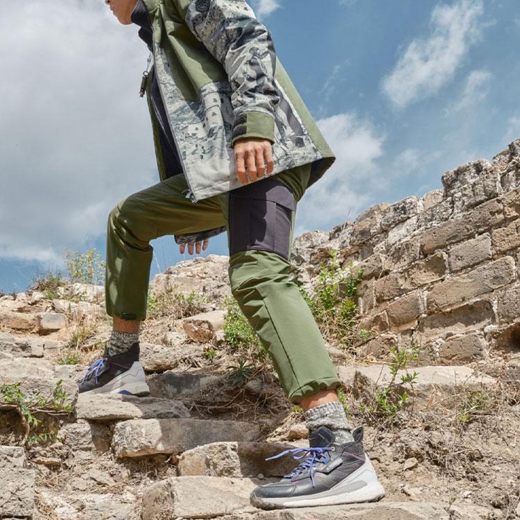 Adidas Gwall Pants with Contrast Pocket Men Bottoms Green H23099