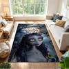 Corpse Bride Eternal Love In Graveyard Non-Slip Home Carpet Design for Office Decor Living Room Bedroom Gift