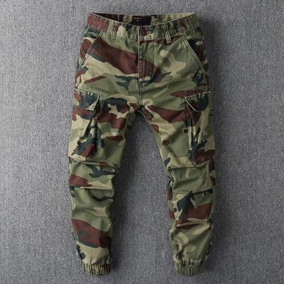 Men's Casual Camouflage Pants - High-Quality, Wear-Resistant, Loose-Fit, Long Work Pants for Autumn and Winter