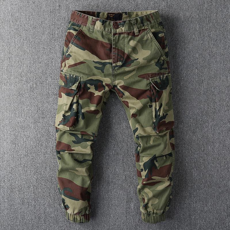 Men's Casual Camouflage Pants - High-Quality, Wear-Resistant, Loose-Fit, Long Work Pants for Autumn and Winter