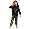 Children's  Boys And Girls Thin Two-piece  Long-sleeved Pants Two-piece