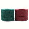 10Pcs 4In 180/320 Grit Nylon Fiber Metal Polishing Wheels Abrasive Discs for Deburring Rust Removal and Complex Surface Welding