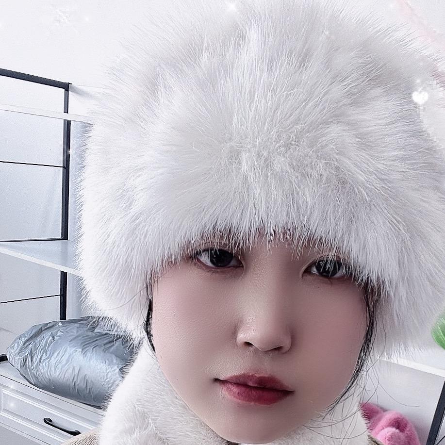 Høst og Vinter Kald Hvit Varm Lue Nordøst Basinlue Ørelue Ansikt Liten Mongolsk Lue Plysj