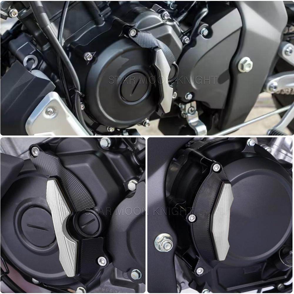 For Yamaha MT-125 XSR 125 2021- MT125 XSR125 Legacy Engine Protector Slider Cover Protection Cylinder Guard Accessories