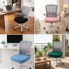 Stretch Computer Chair Seat Cozy Plush Elastic Chair Cover Chair Seat Protector  Winter Use