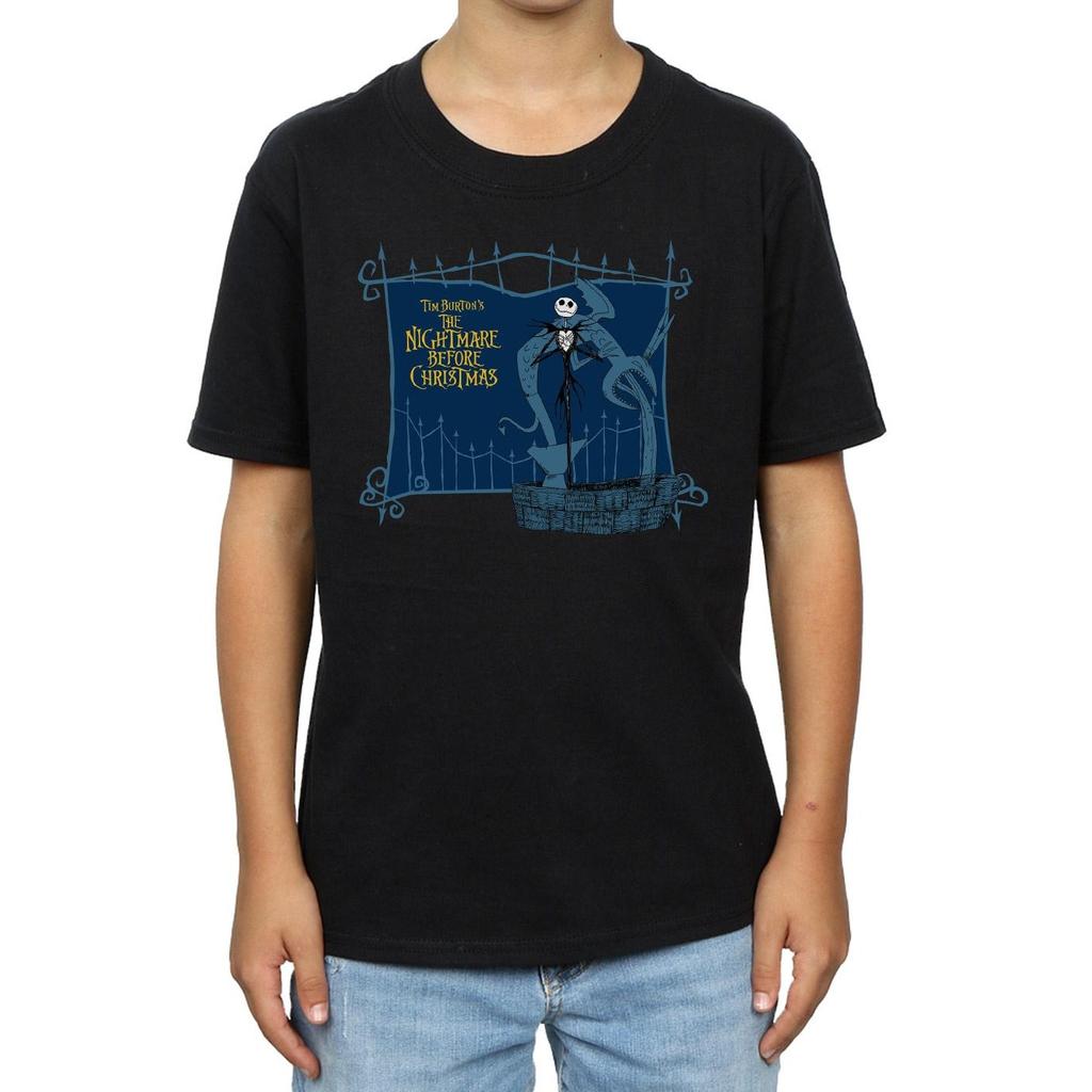 Disney Boys Nightmare Before Christmas Jack And The Well T-Shirt