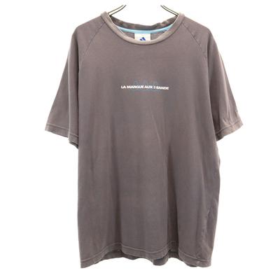 Camiseta de Manga Curta adidas S Cinza T-BOWLESS Masculina Usada