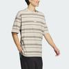 adidas Sportswear Men's FL Stripe T-Shirt Tan Olive Green IT3928
