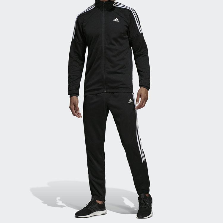 Adidas Running Training Athletic Leisure Set Men Sets Black DV2447