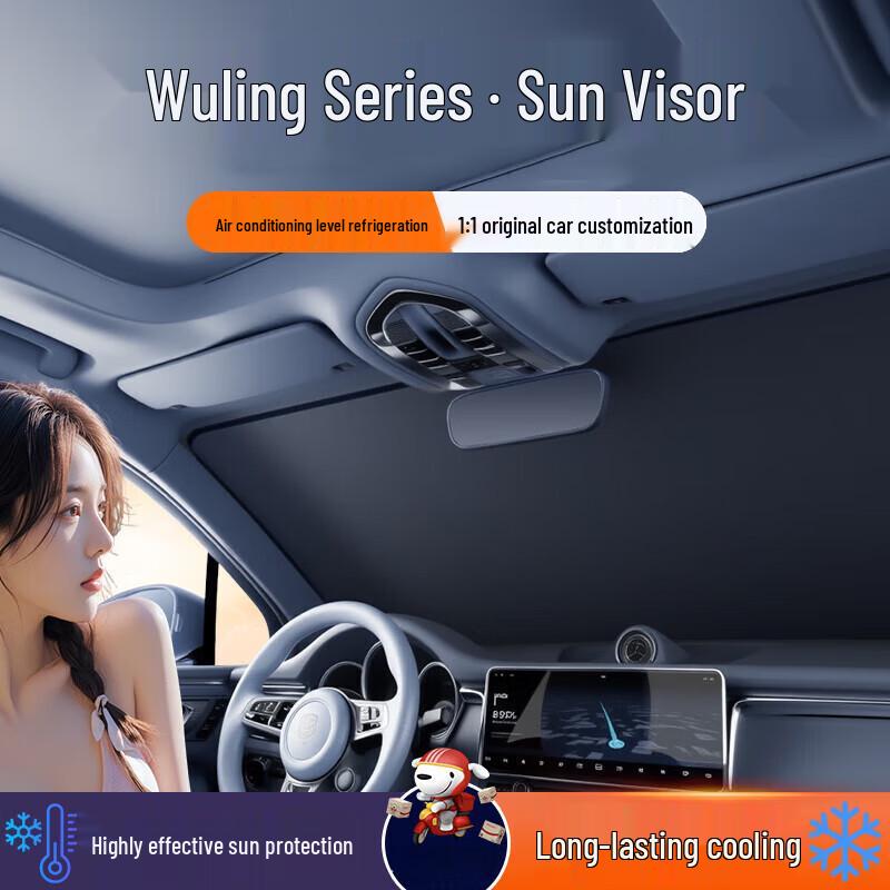 Car Windshield Sunshade: Protects & Moisturizes Interior, Shields Dashboard, Ensures Privacy. Ideal for Summer Use.