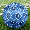 Pallone da Calcio Hamburger SV HSV taglia 5, colorato, adatto a tutte le età, cucito a macchina, materiale PVC, qualità da competizione, resistente e ad alto rimbalzo
