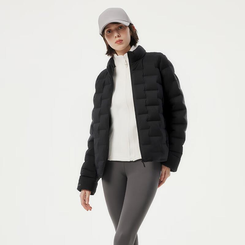 Tanboer Women's Lightweight Short Stand-Collar Down Jacket
