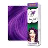 Streax Professional Crazy Violet Semi Permanent Hair Colour Ammonia Free Easy DIY Use Long Lasting Vibrant Purple Hair Dye For Bold Highlights 100ml